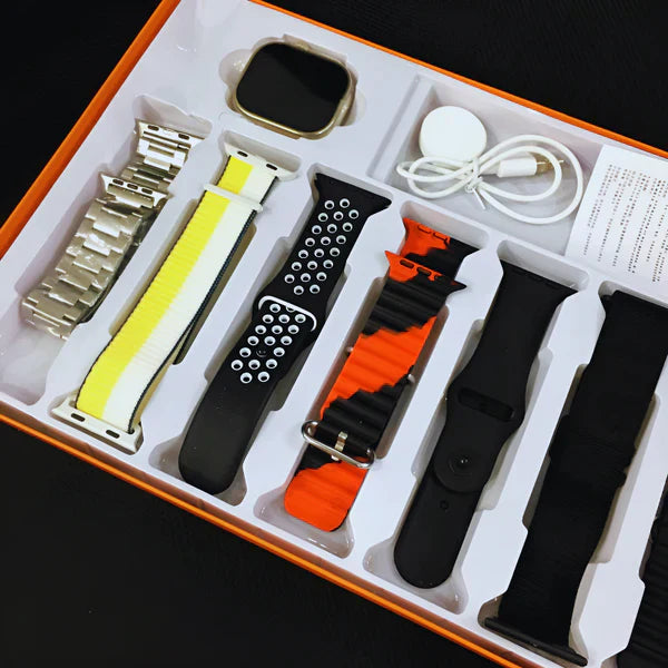 7-in-1 Ultra 2.01 Big Display Smartwatch