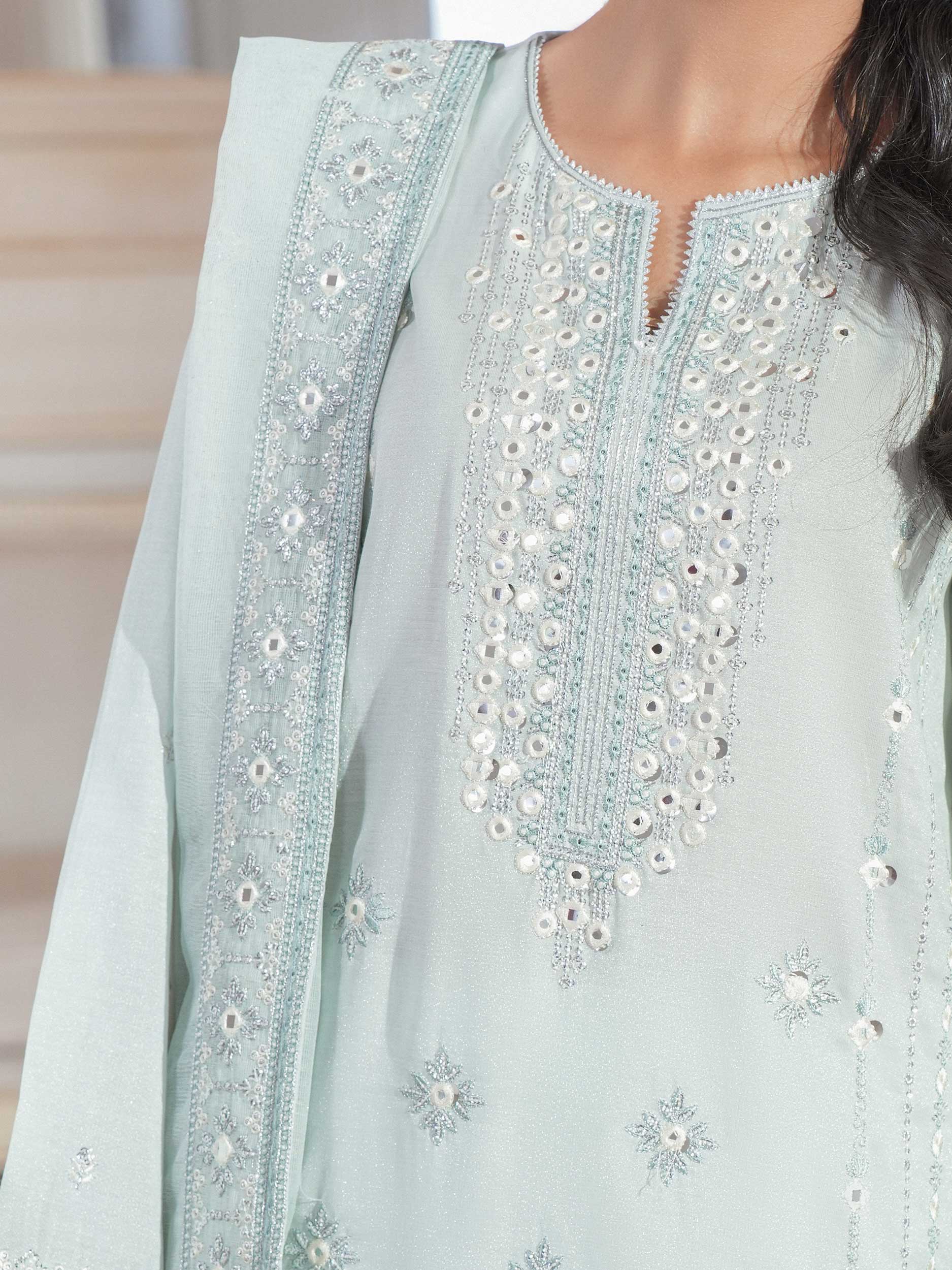 3 Piece Missouri Suit-Embroidered (Unstitched)