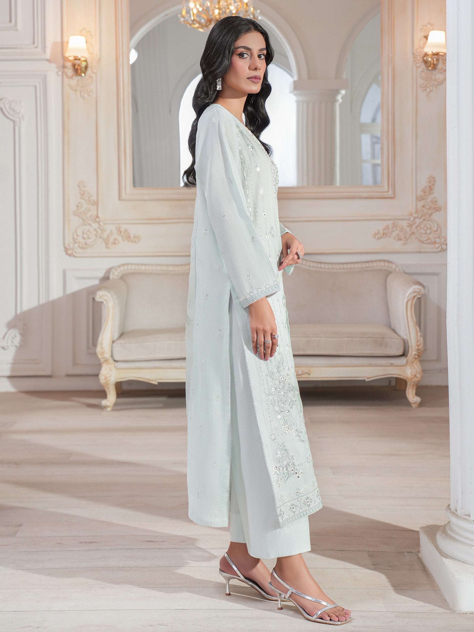 3 Piece Missouri Suit-Embroidered (Unstitched)