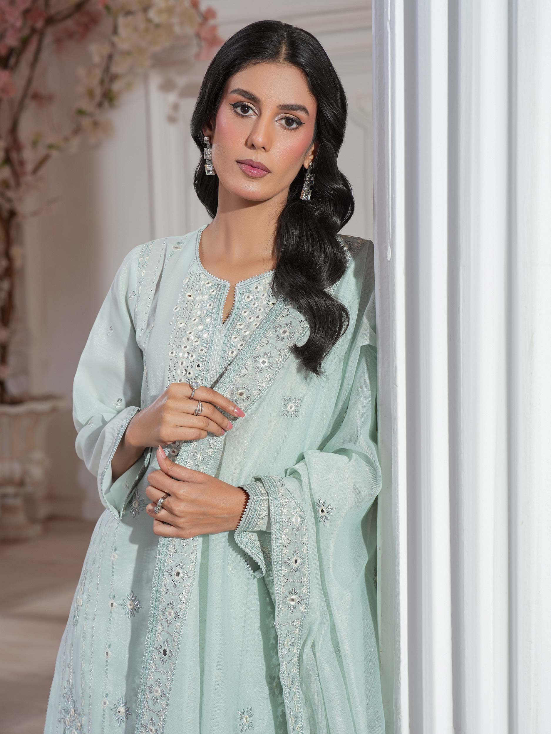 3 Piece Missouri Suit-Embroidered (Unstitched)