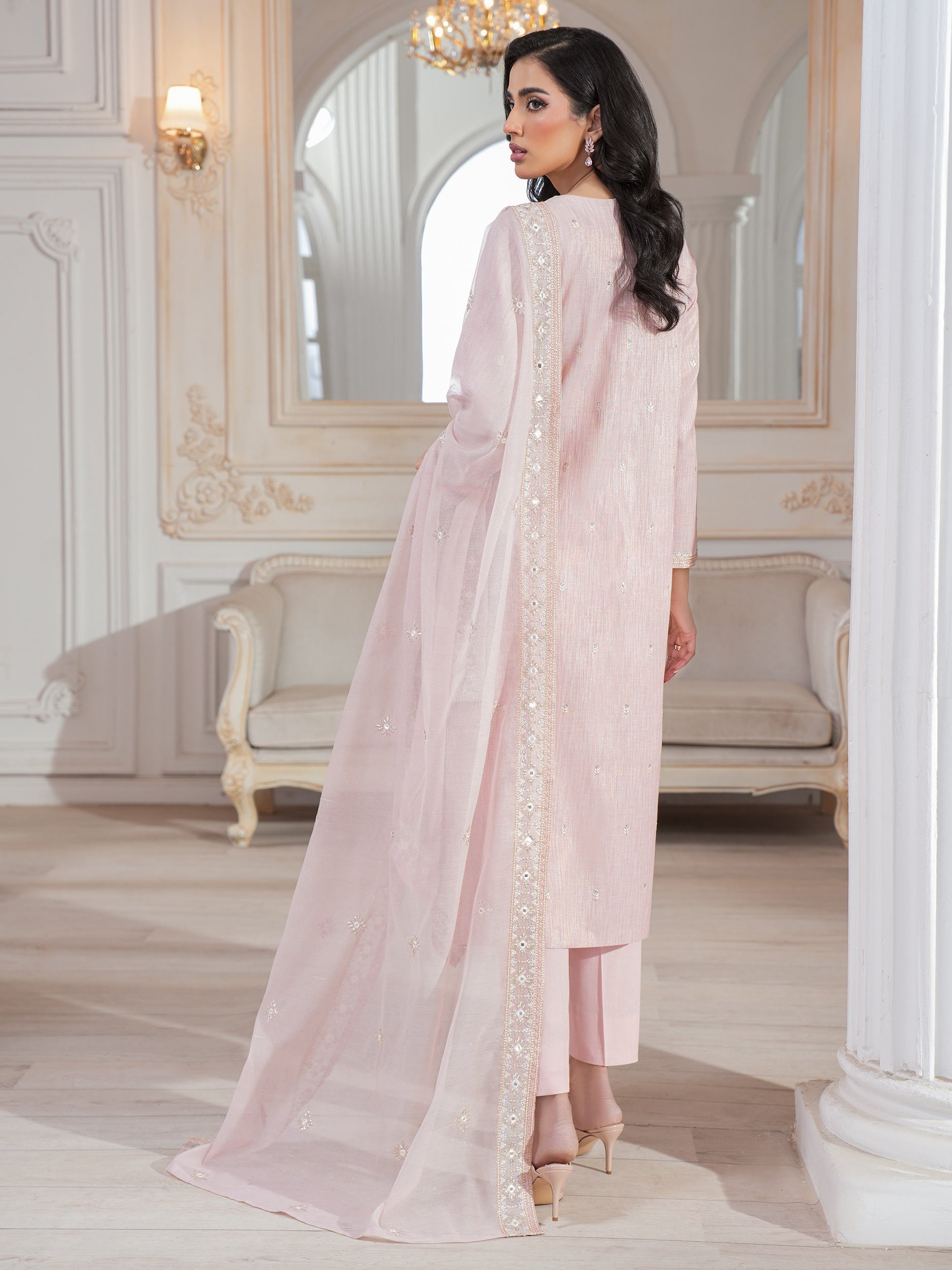 3 Piece Missouri Suit-Embroidered (Unstitched)