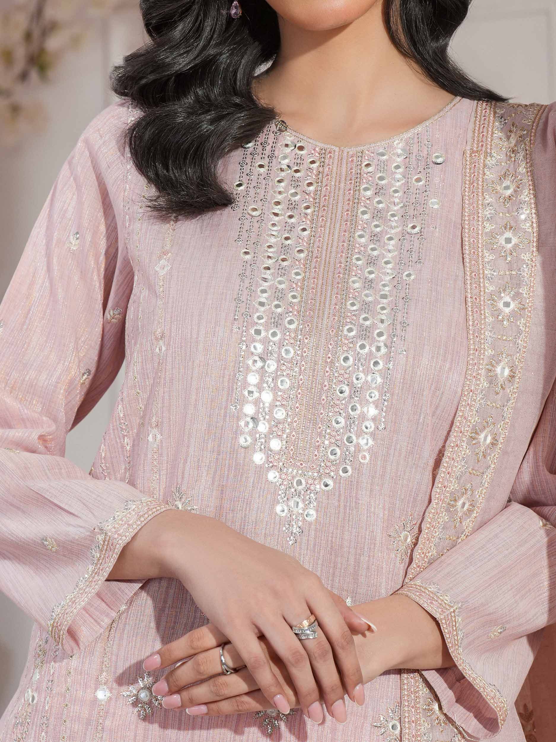 3 Piece Missouri Suit-Embroidered (Unstitched)