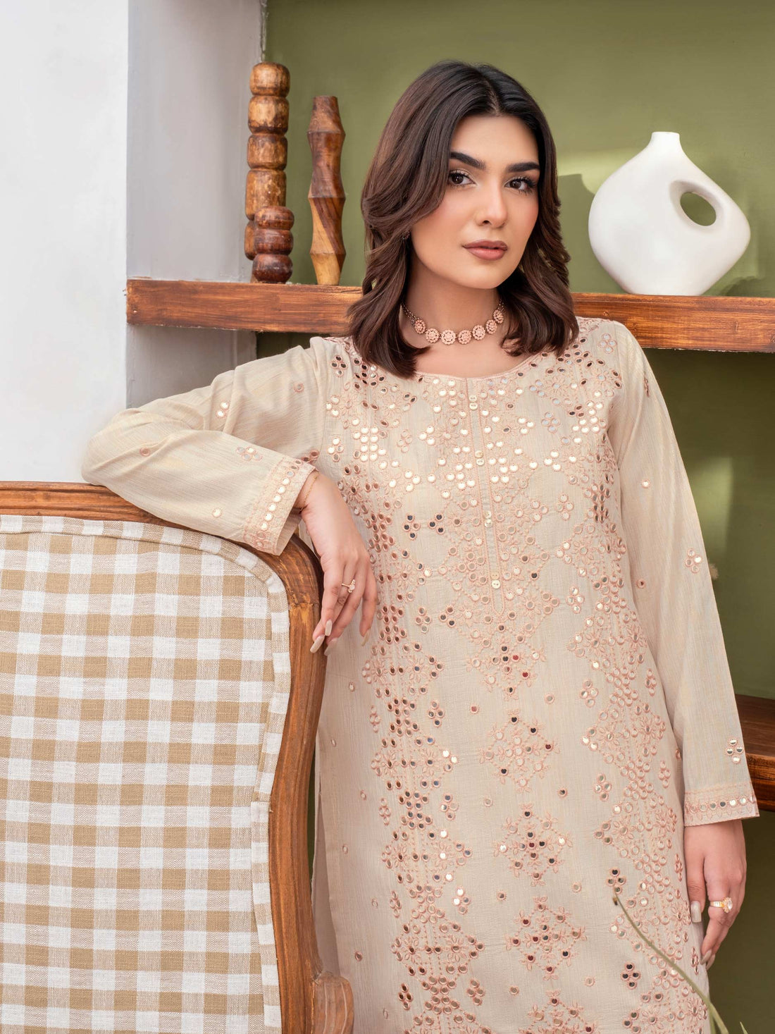2 Piece Lawn Suit-Embroidered (Unstitched)