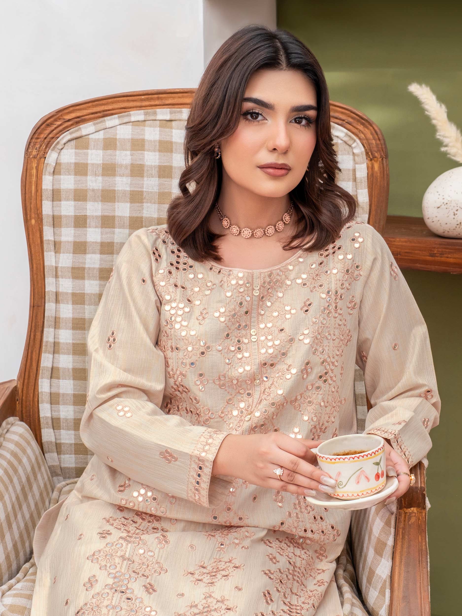 2 Piece Lawn Suit-Embroidered (Unstitched)