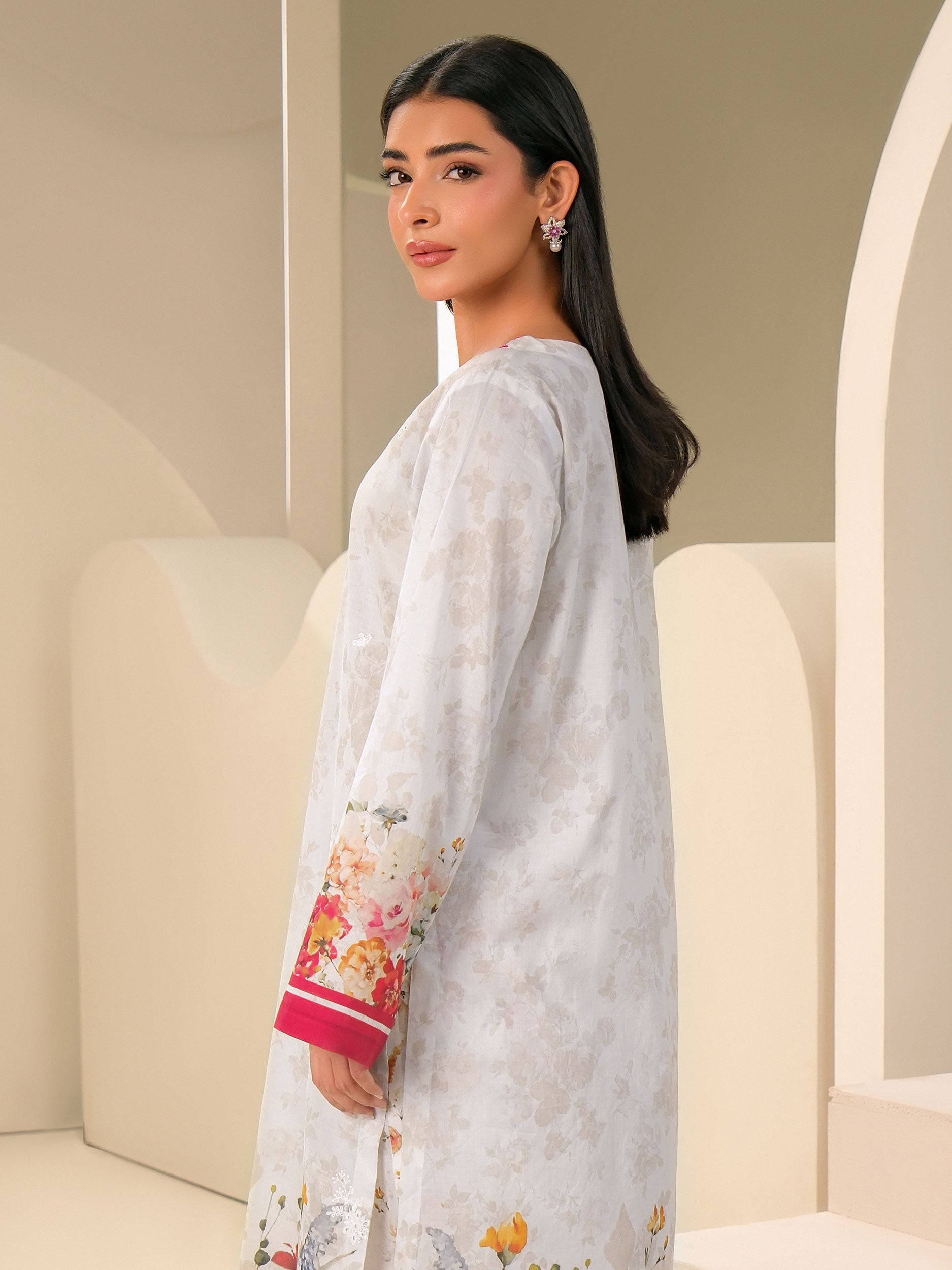 2 Piece Lawn Suit-Embroidered (Unstitched)